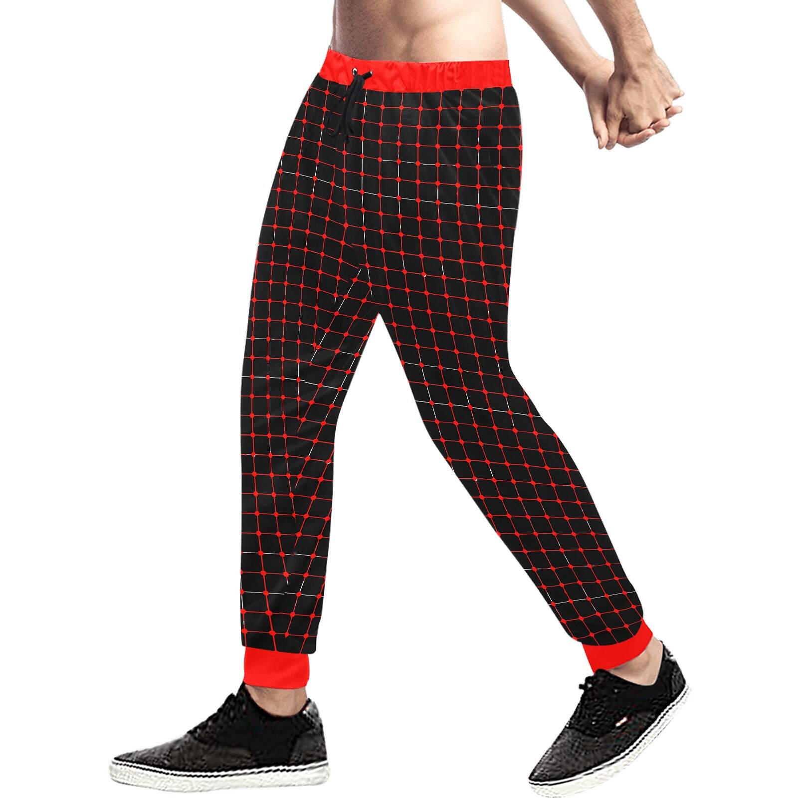 ArtDoggy™ Men's Jogger Pants | Connect in red