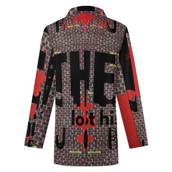 The-Printer-lost-his-Job™ Women's Blazer Jacket | ERROR CODE - Image 16