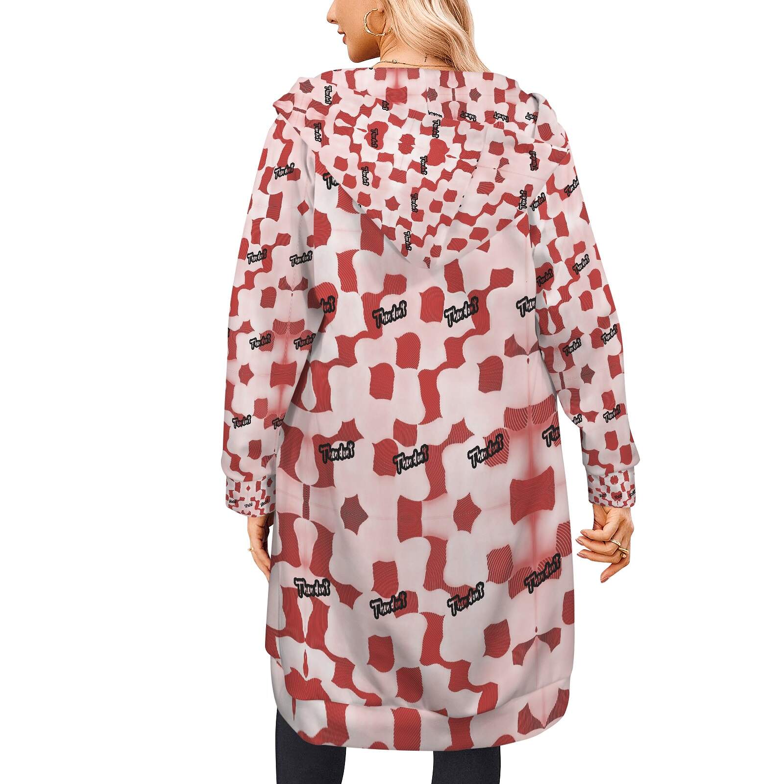 then dont womens long hoodie proto - Image 9
