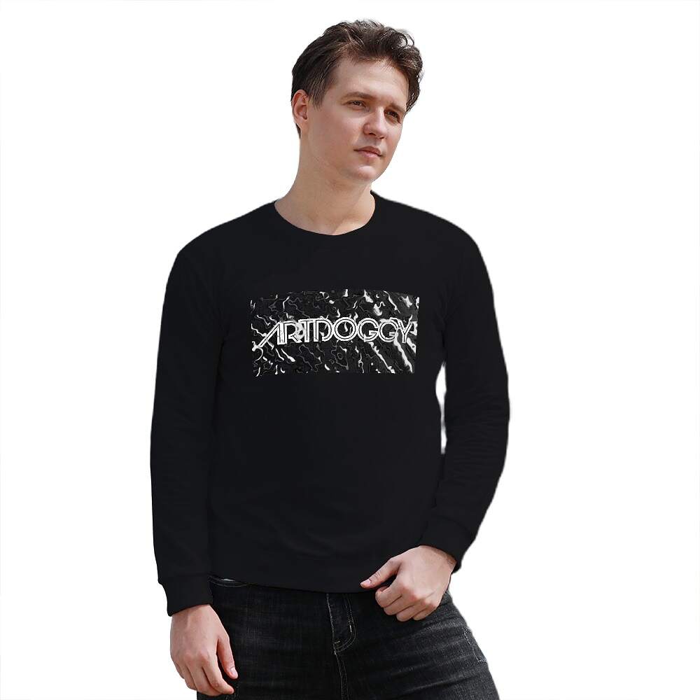 ArtDoggy™ Men's Fleece Long Sleeve | Buried