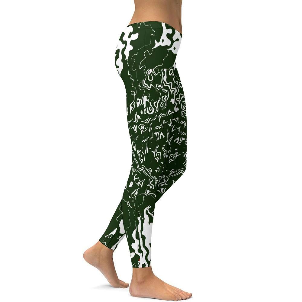 ArtDoggy™ proto microwave white ladies fitness pants - Image 36