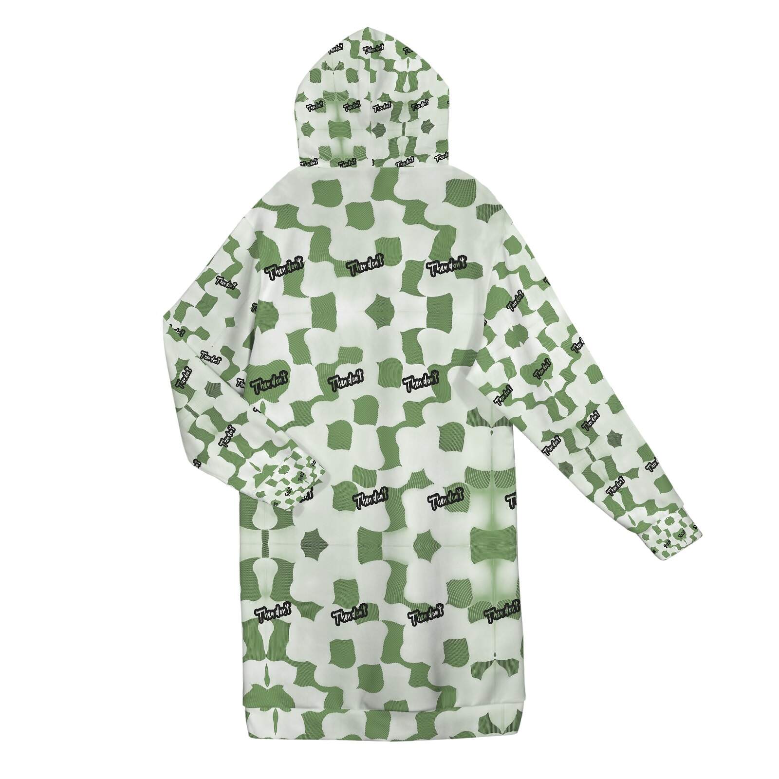 then dont womens long hoodie proto - Image 5