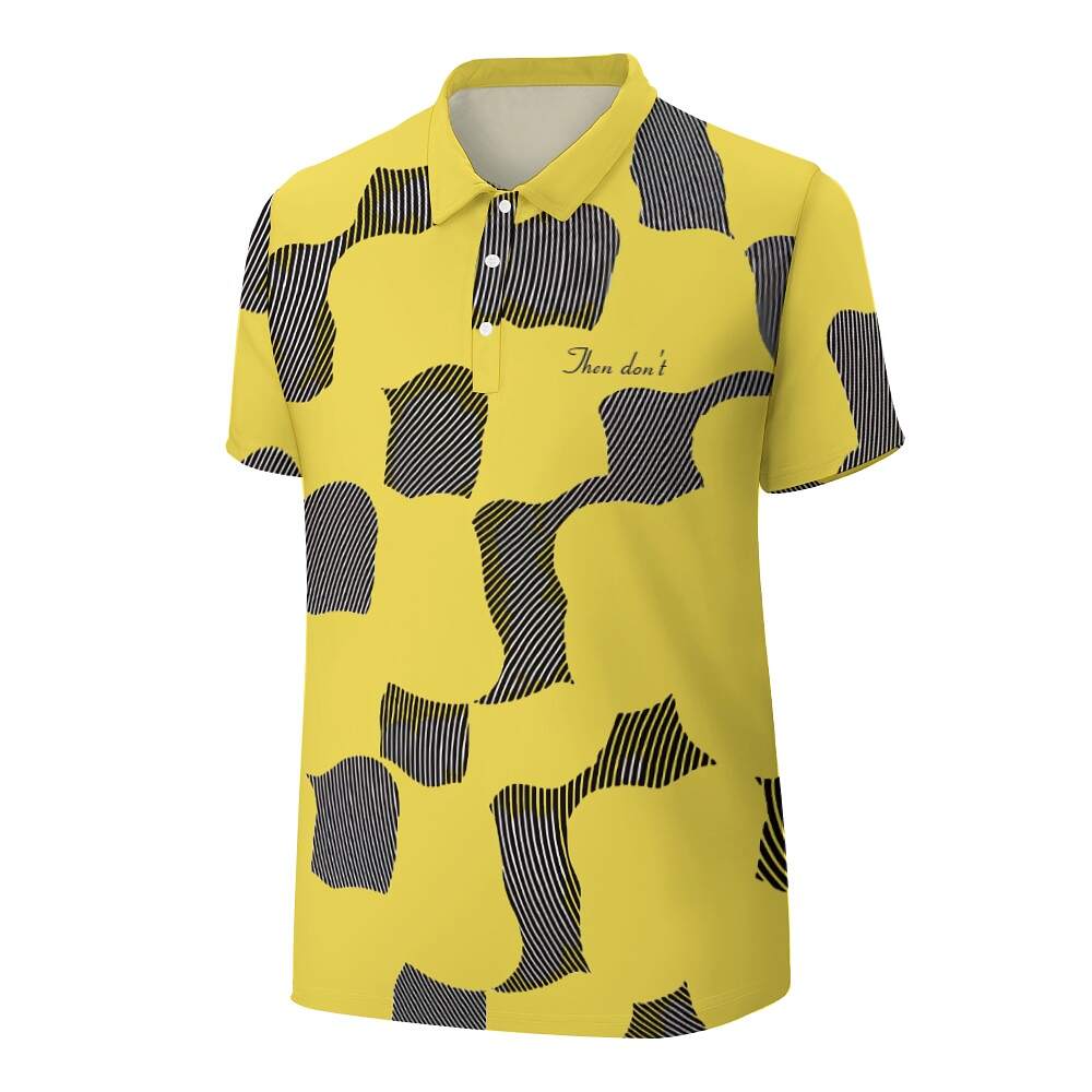 Then don't™ Men's Polo | Scrape