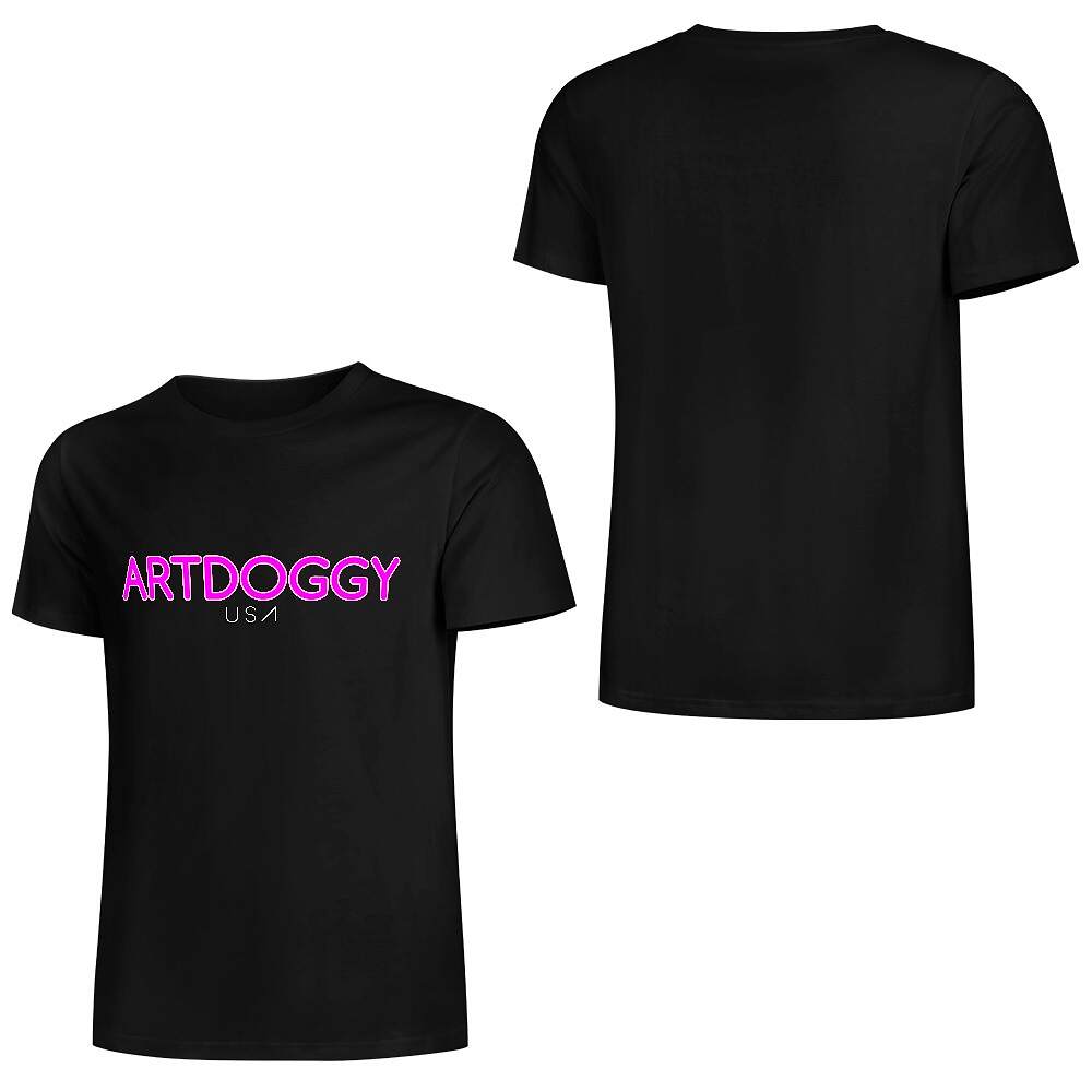 ArtDoggy™ Standard T-Shirt | Assorted Variety in black6