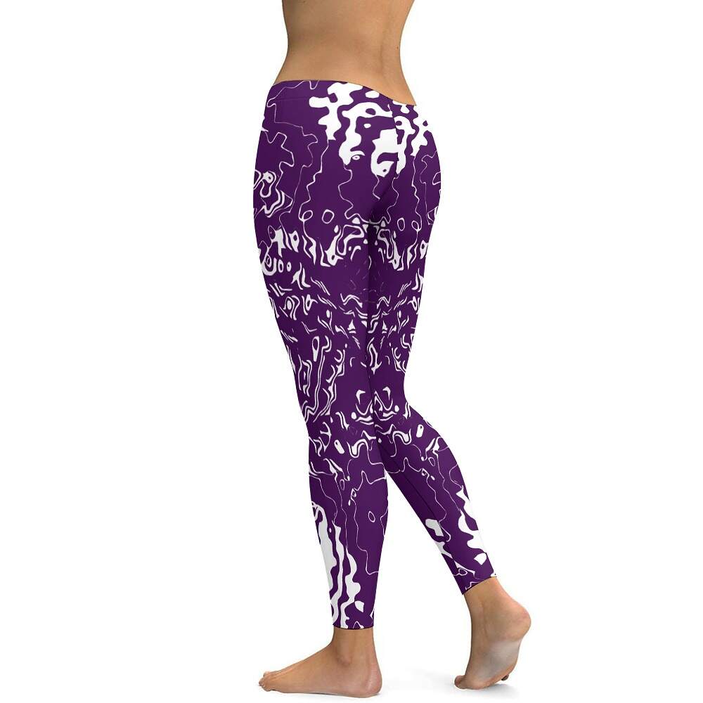 ArtDoggy™ proto microwave white ladies fitness pants - Image 57