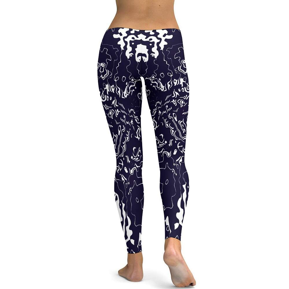 ArtDoggy™ proto microwave white ladies fitness pants - Image 45