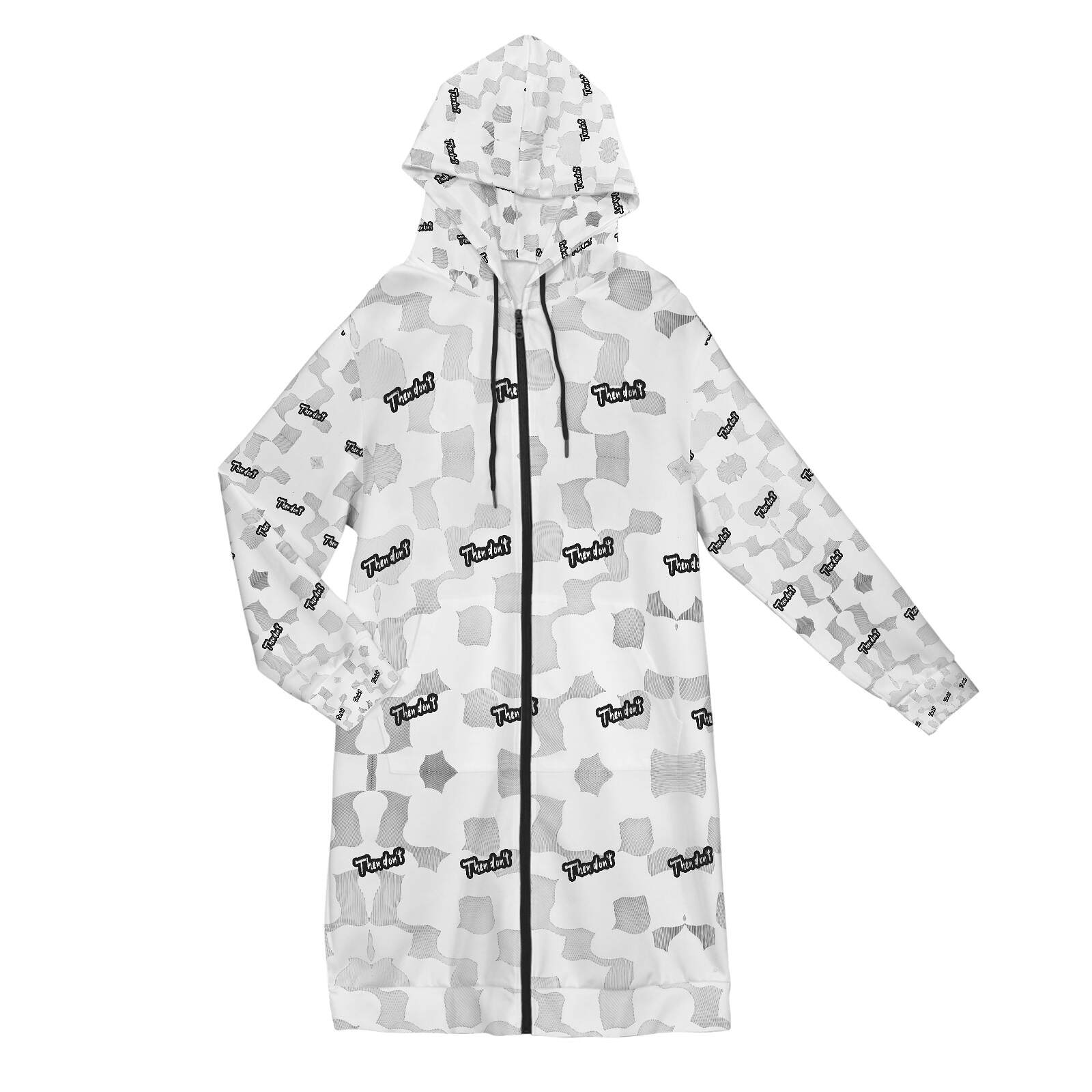then dont womens long hoodie proto - Image 28