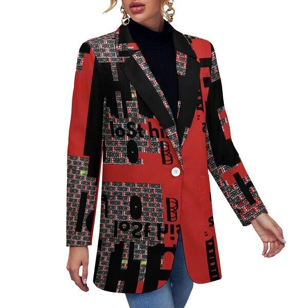 The-Printer-lost-his-Job™ Women's Blazer Jacket | ERROR CODE - Image 13