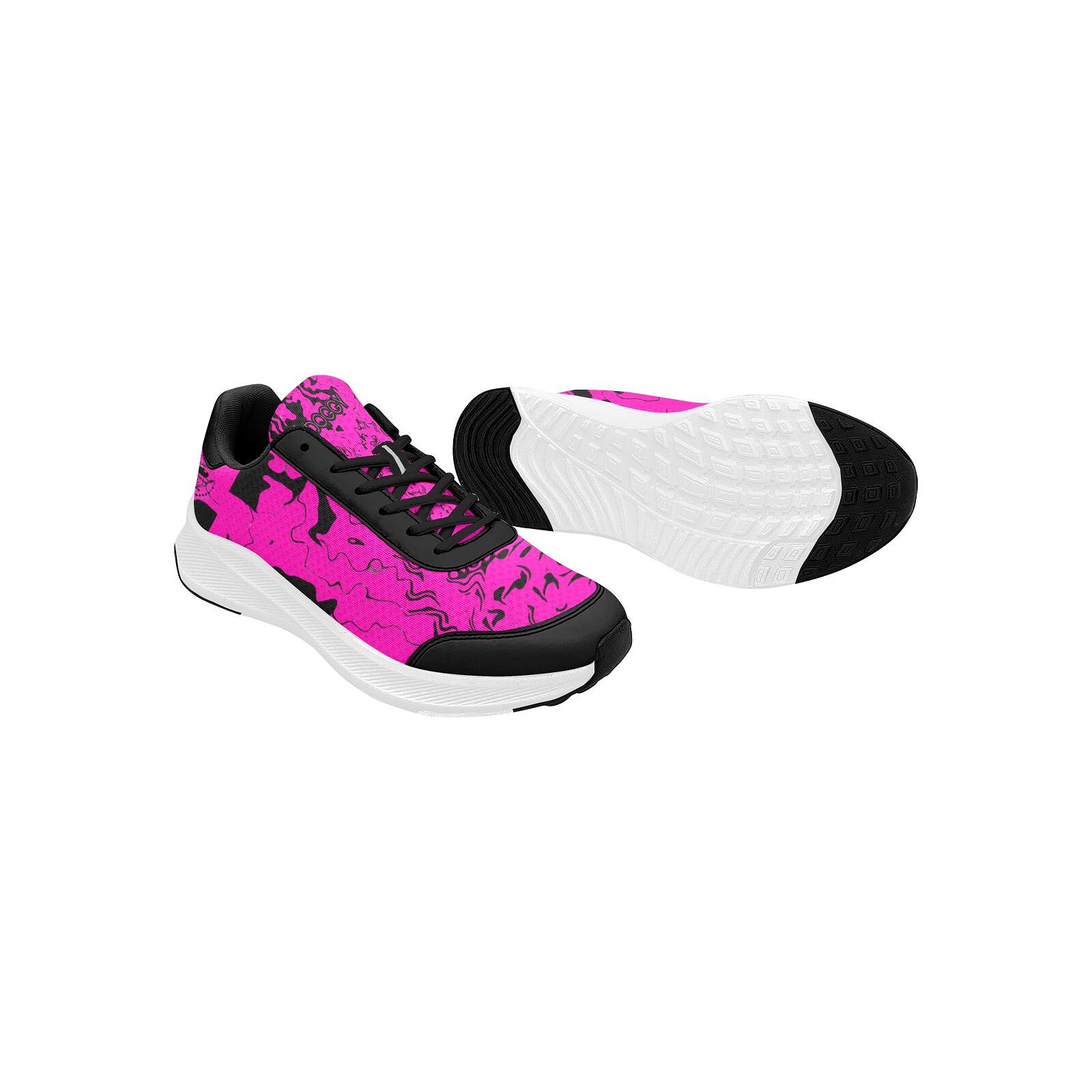 ArtDoggy™ Women's Performance Shoes | Black Microwaves - Image 44
