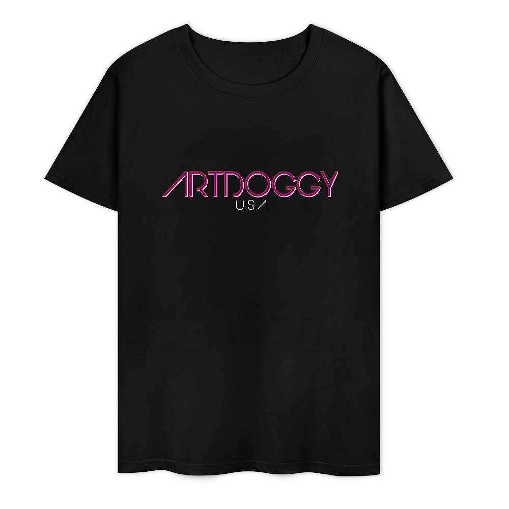 ArtDoggy™ Standard T-Shirt | Assorted Variety in black