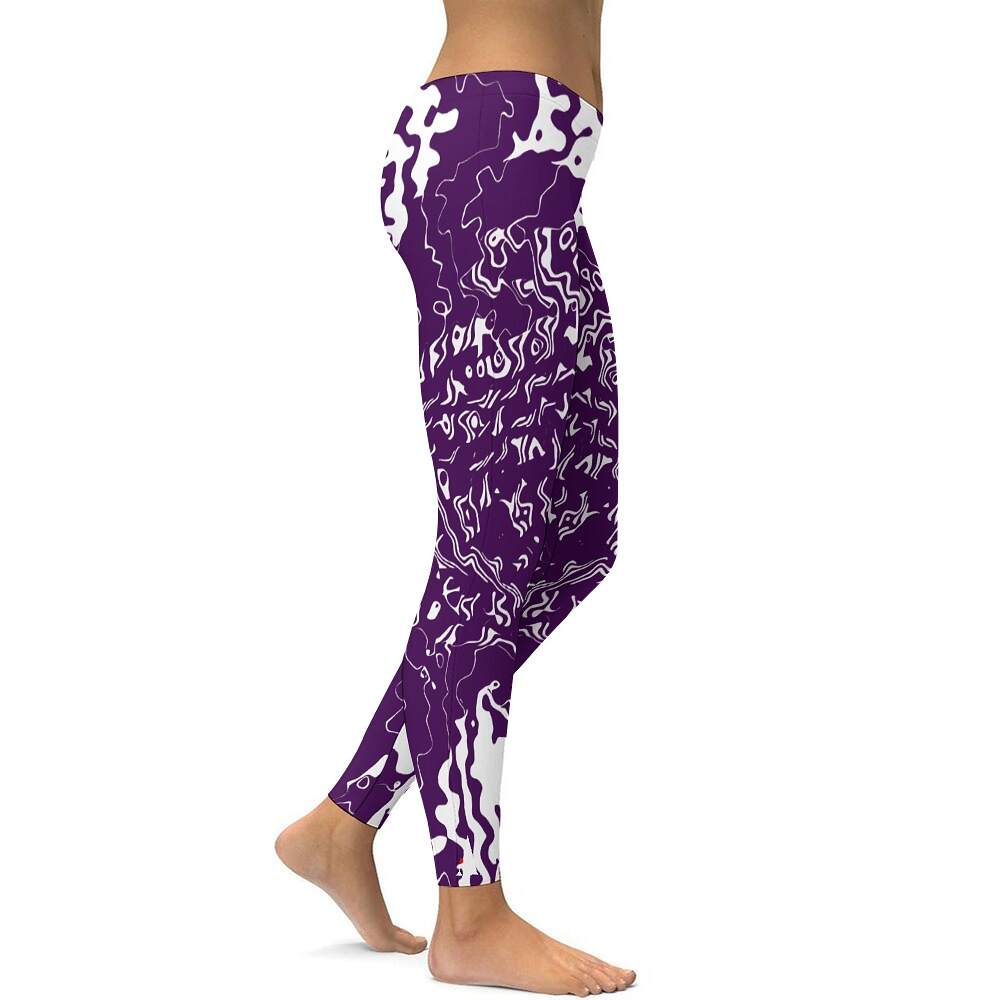 ArtDoggy™ proto microwave white ladies fitness pants - Image 60