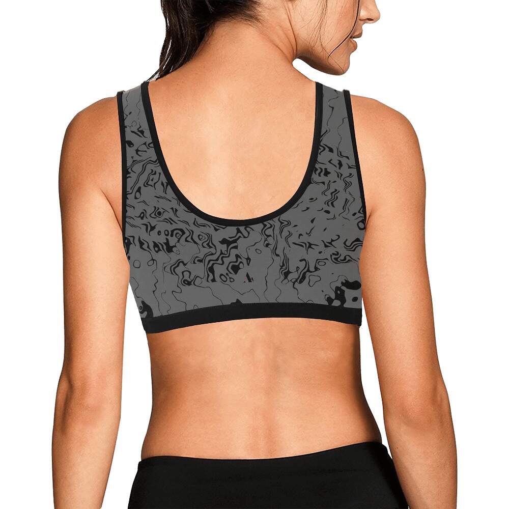 ArtDoggy™ womens sport bra proto | microwave - Image 12