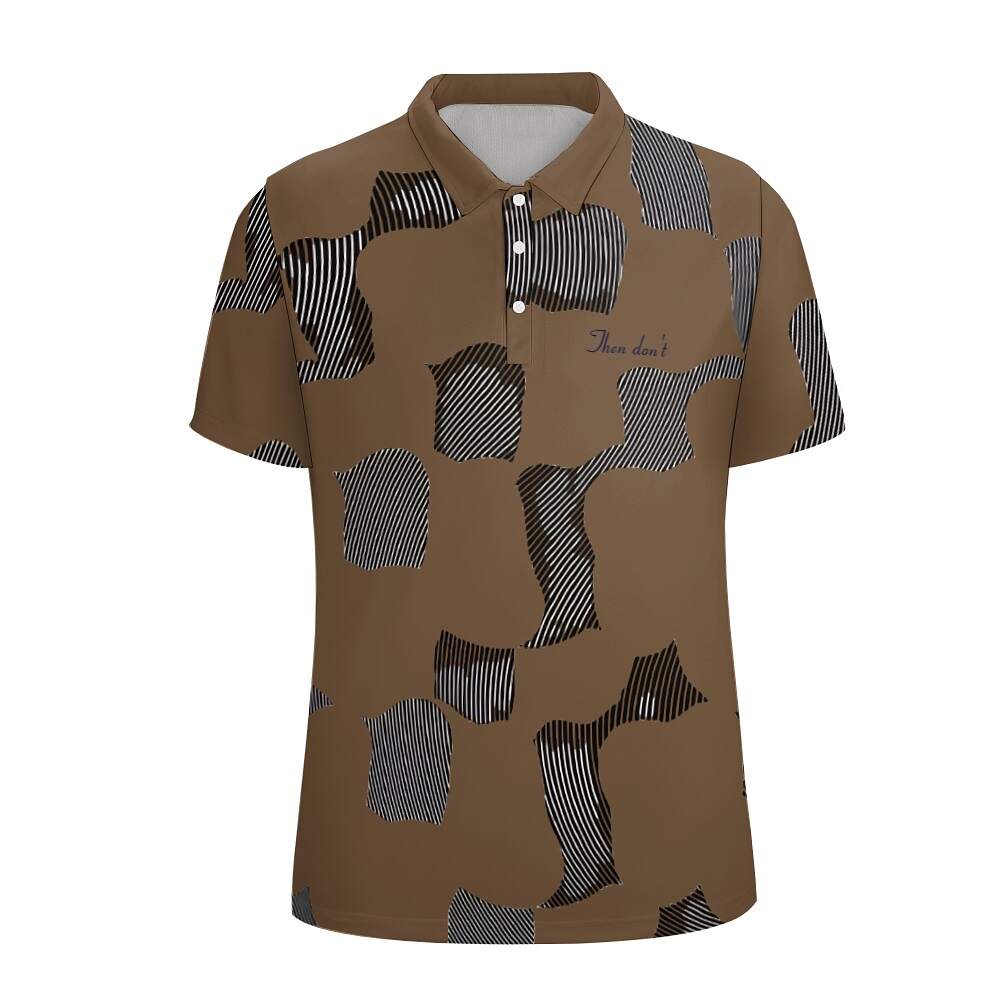 Then don't™ Men's Polo | Scrape