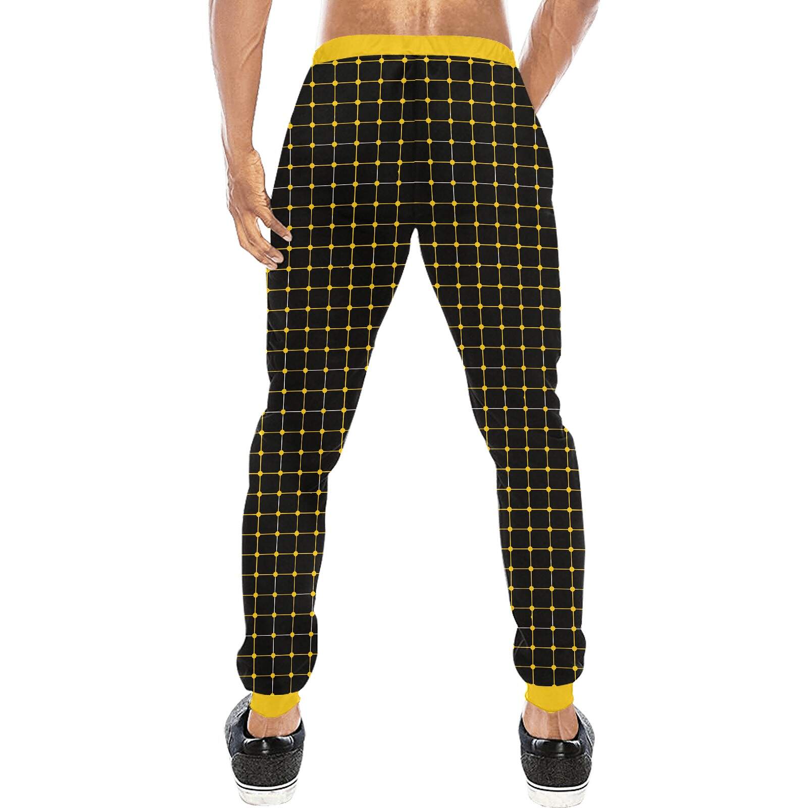 ArtDoggy™ Men's Jogger Pants | Connect in gold