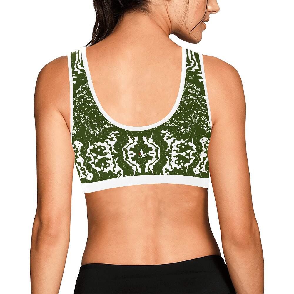 ArtDoggy™ sports bra womens white microwave - Image 28