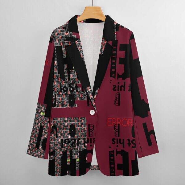 The-Printer-lost-his-Job™ Women's Blazer Jacket | ERROR CODE - Image 41
