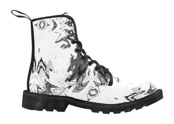 ArtDoggy™ Men’s High Top Canvas Boots | Snowstorm