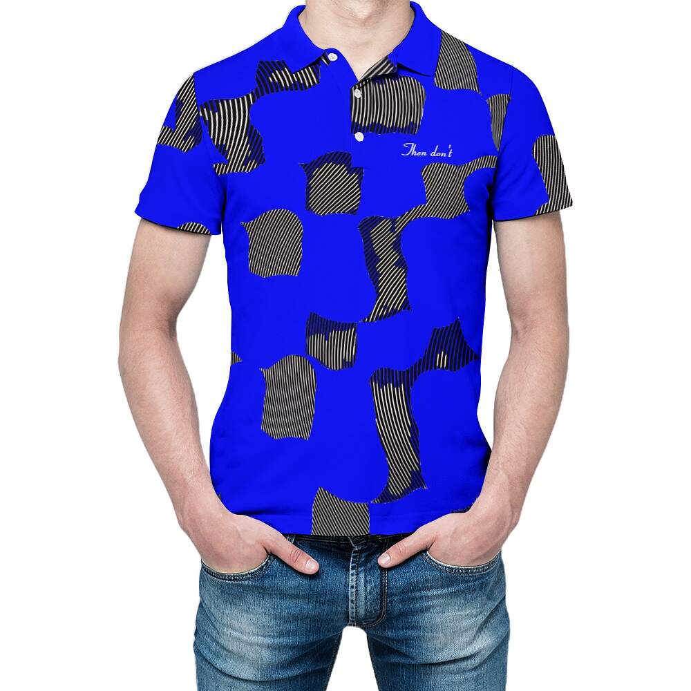 Then don't™ Men's Polo | Scrape