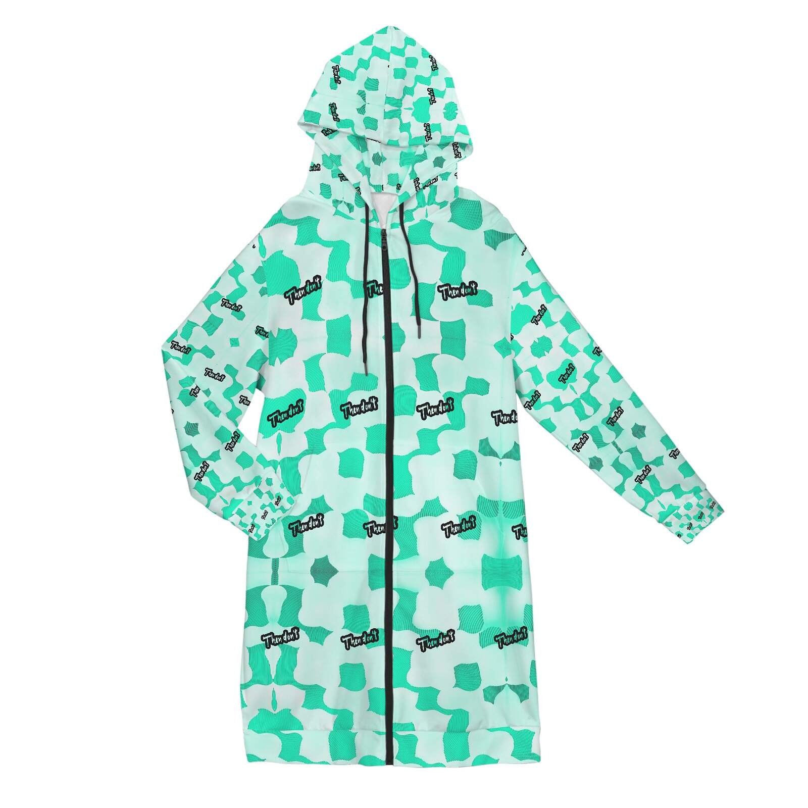 then dont womens long hoodie proto - Image 40