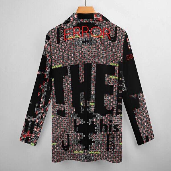 The-Printer-lost-his-Job™ Women's Blazer Jacket | ERROR CODE - Image 2