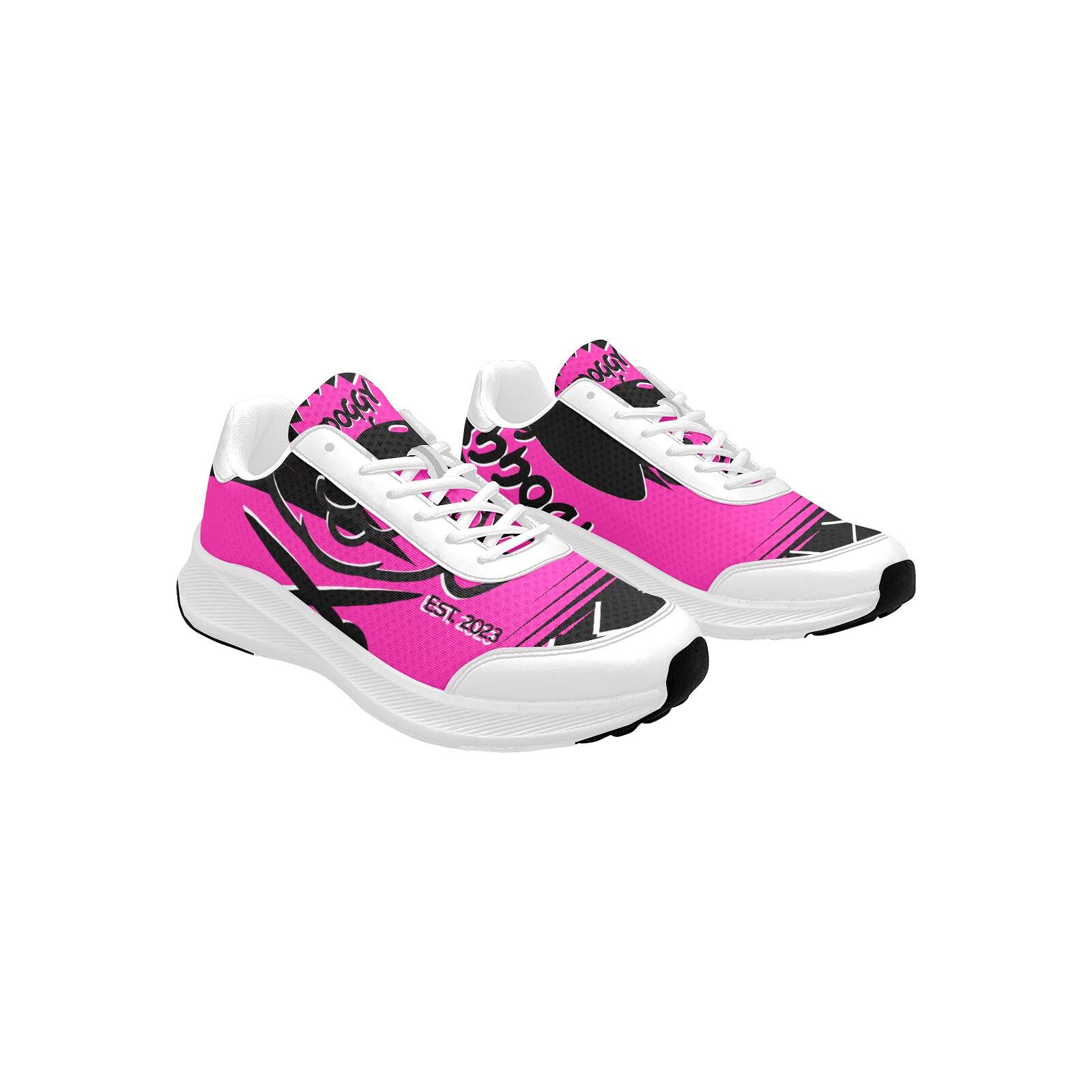 ArtDoggy™ Women's Running Shoe | Print Shop in deep pink