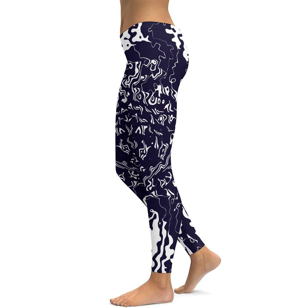 ArtDoggy™ proto microwave white ladies fitness pants - Image 48