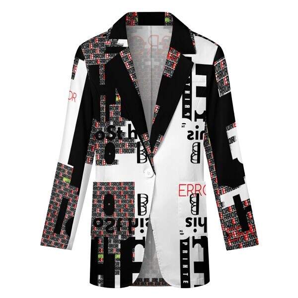 The-Printer-lost-his-Job™ Women's Blazer Jacket | ERROR CODE - Image 9