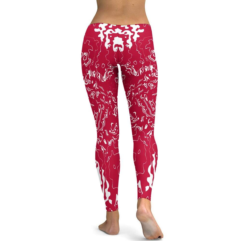ArtDoggy™ proto microwave white ladies fitness pants - Image 29