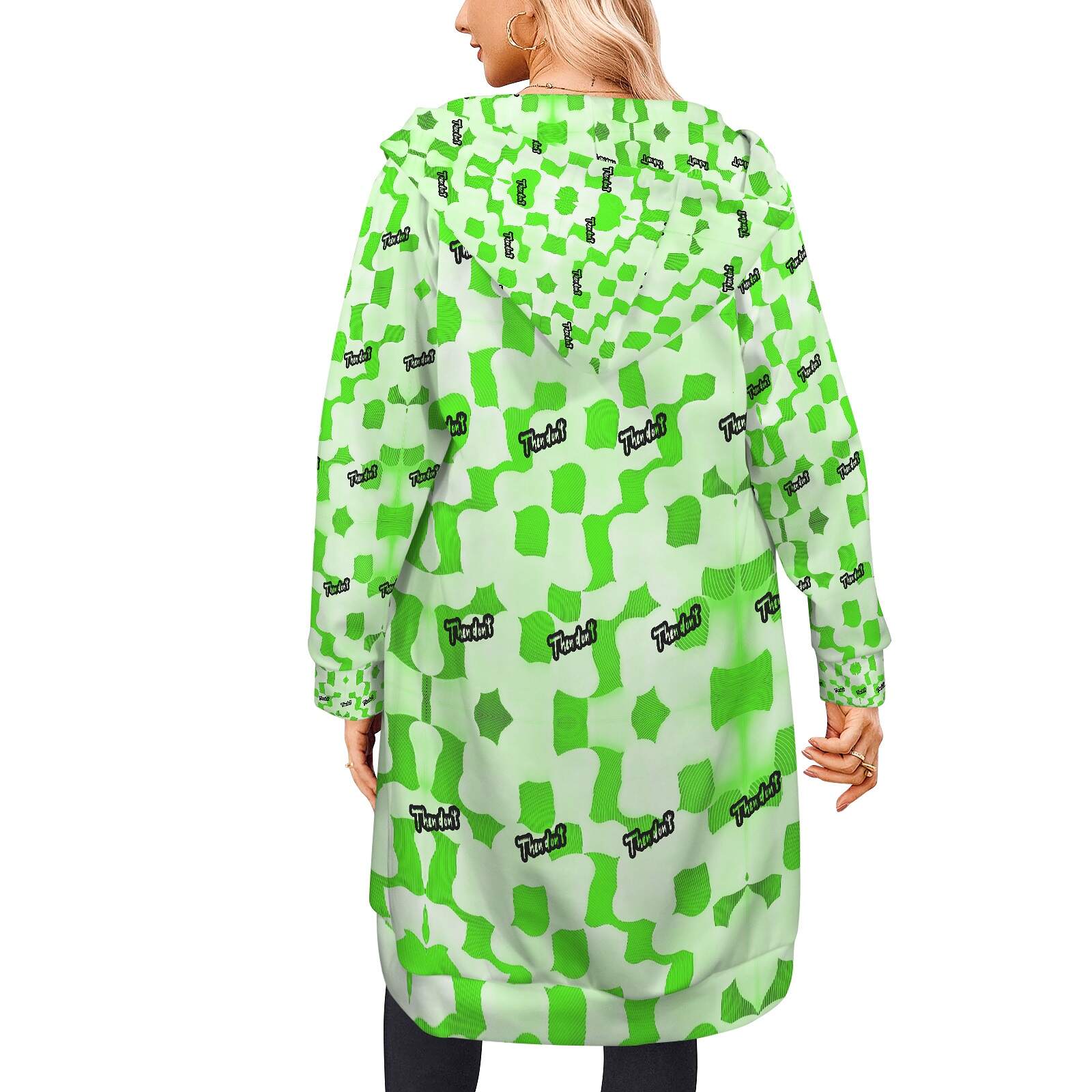 then dont womens long hoodie proto - Image 51