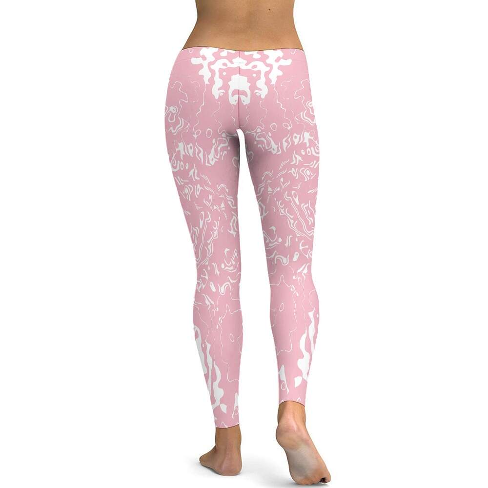 ArtDoggy™ proto microwave white ladies fitness pants - Image 21