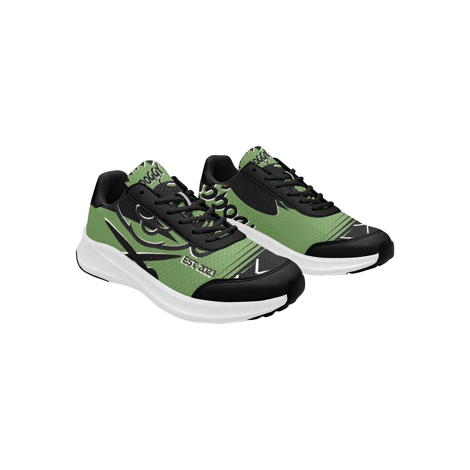 ArtDoggy™ Women's Running Shoe | Print Shop olive drab color