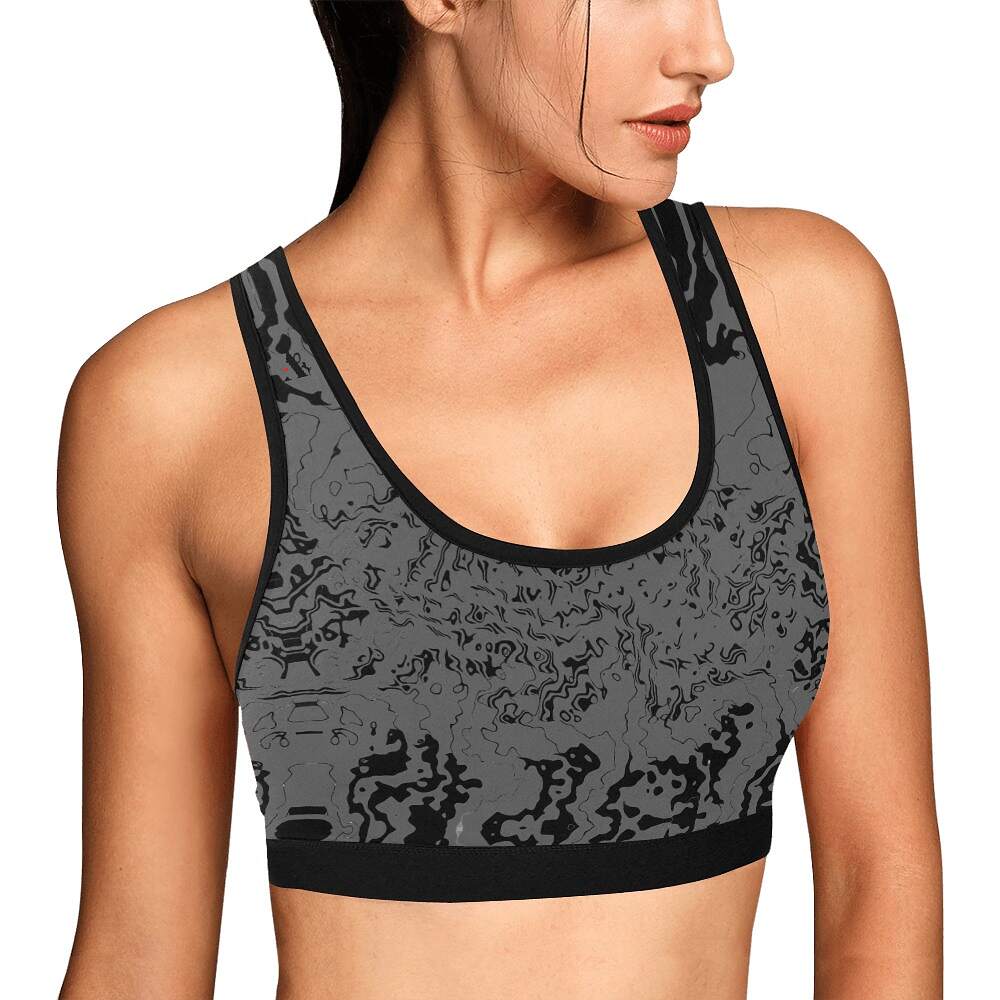 ArtDoggy™ womens sport bra proto | microwave - Image 10