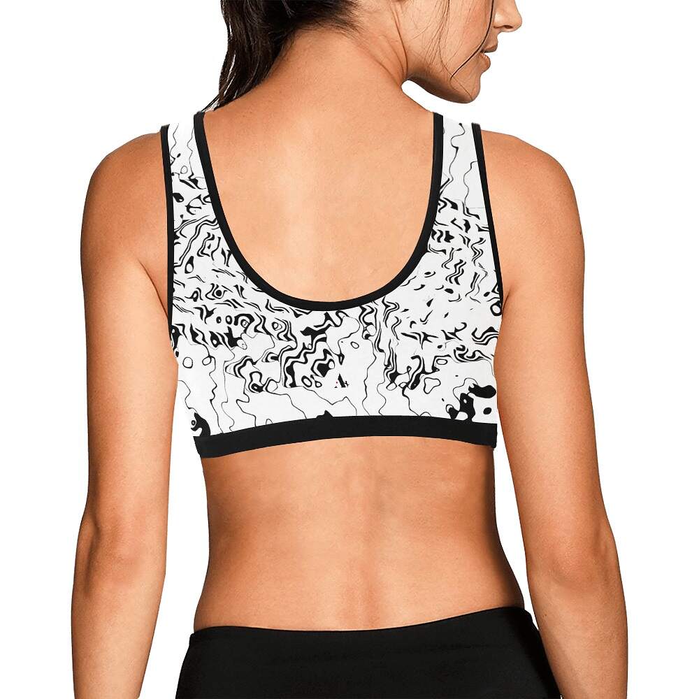 ArtDoggy™ womens sport bra proto | microwave - Image 4