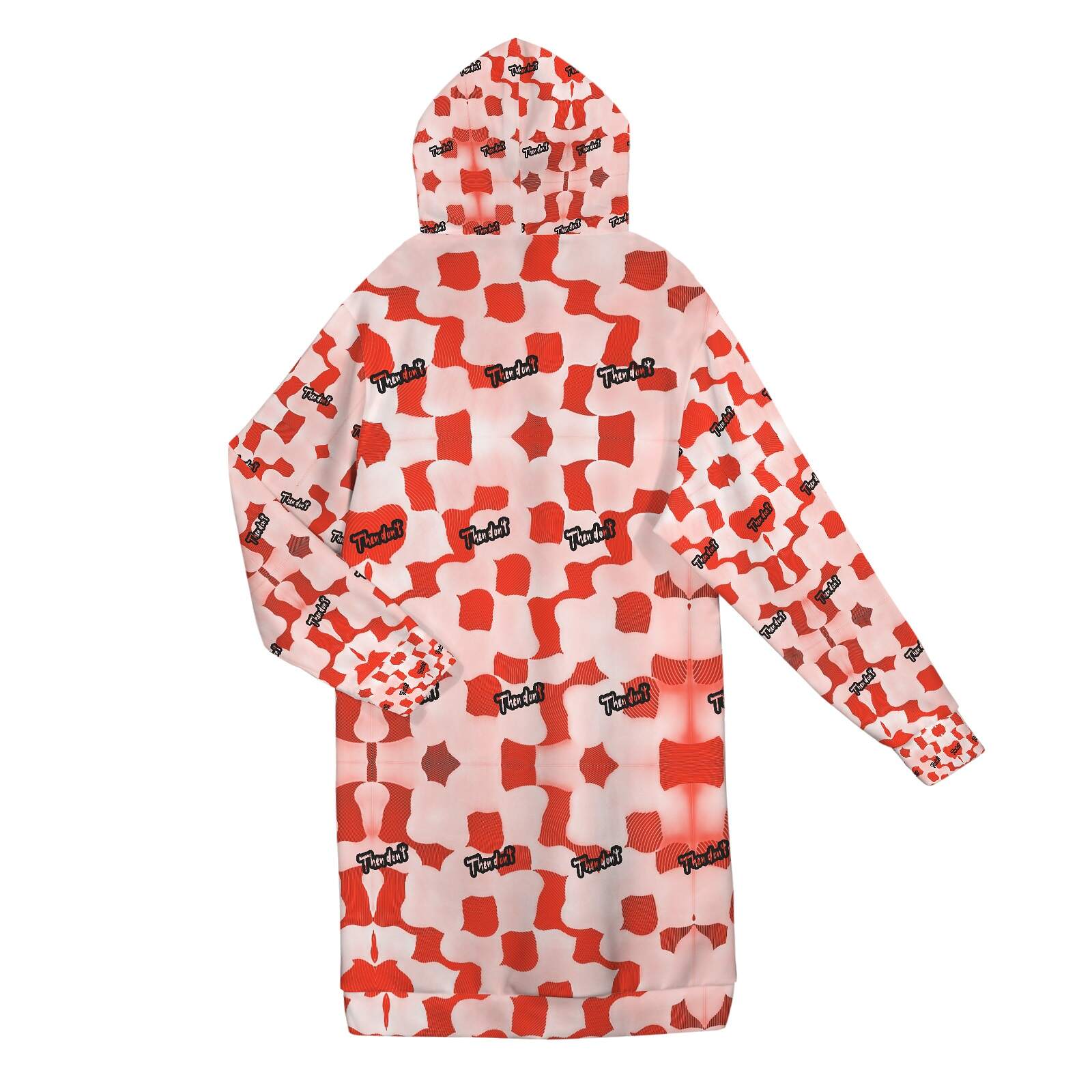 then dont womens long hoodie proto - Image 47