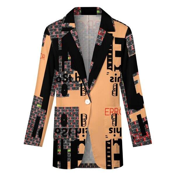 The-Printer-lost-his-Job™ Women's Blazer Jacket | ERROR CODE - Image 57