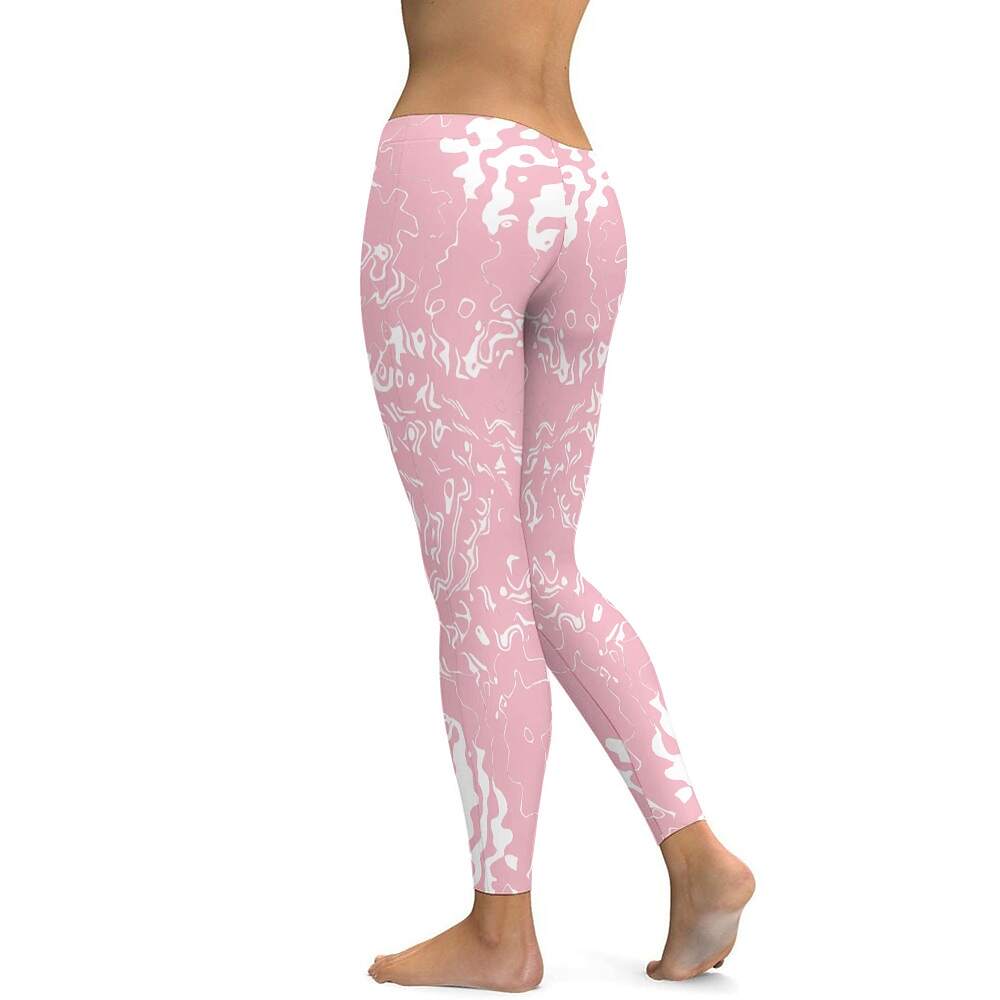 ArtDoggy™ proto microwave white ladies fitness pants - Image 17