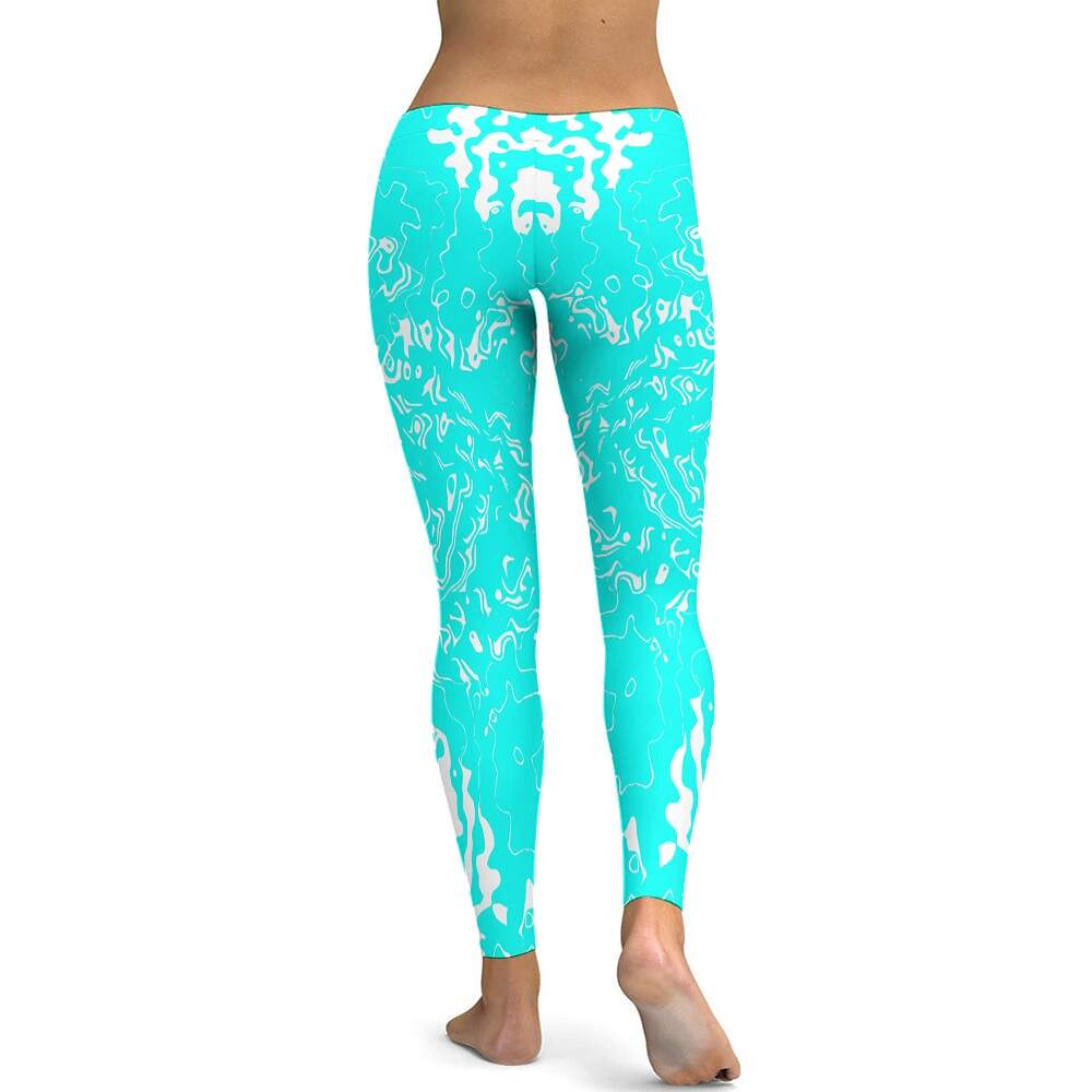 ArtDoggy™ proto microwave white ladies fitness pants - Image 77