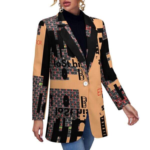 The-Printer-lost-his-Job™ Women's Blazer Jacket | ERROR CODE - Image 55