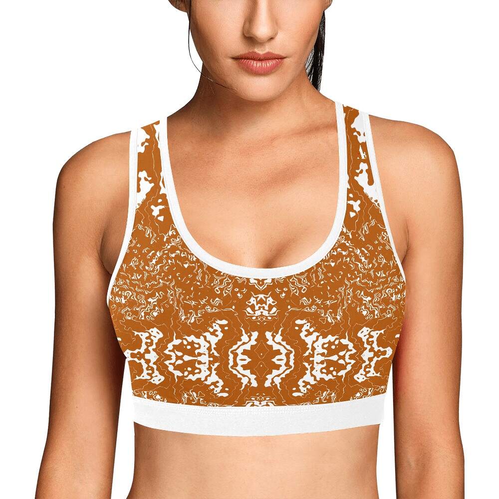 ArtDoggy™ sports bra womens white microwave - Image 21