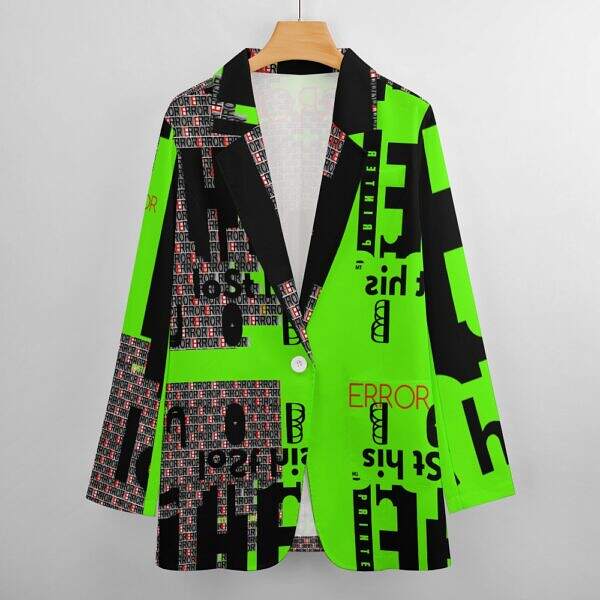 The-Printer-lost-his-Job™ Women's Blazer Jacket | ERROR CODE - Image 23