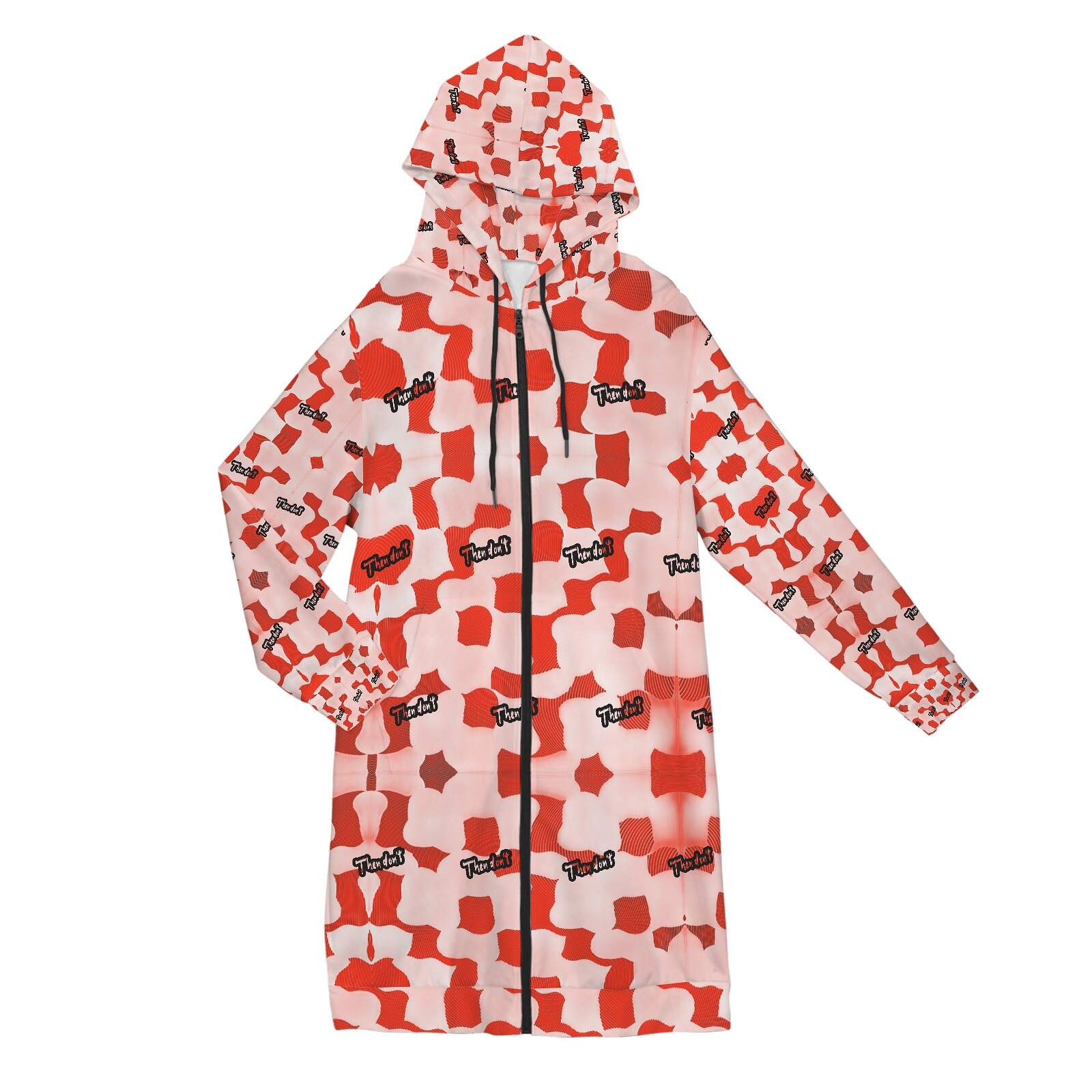 then dont womens long hoodie proto - Image 46
