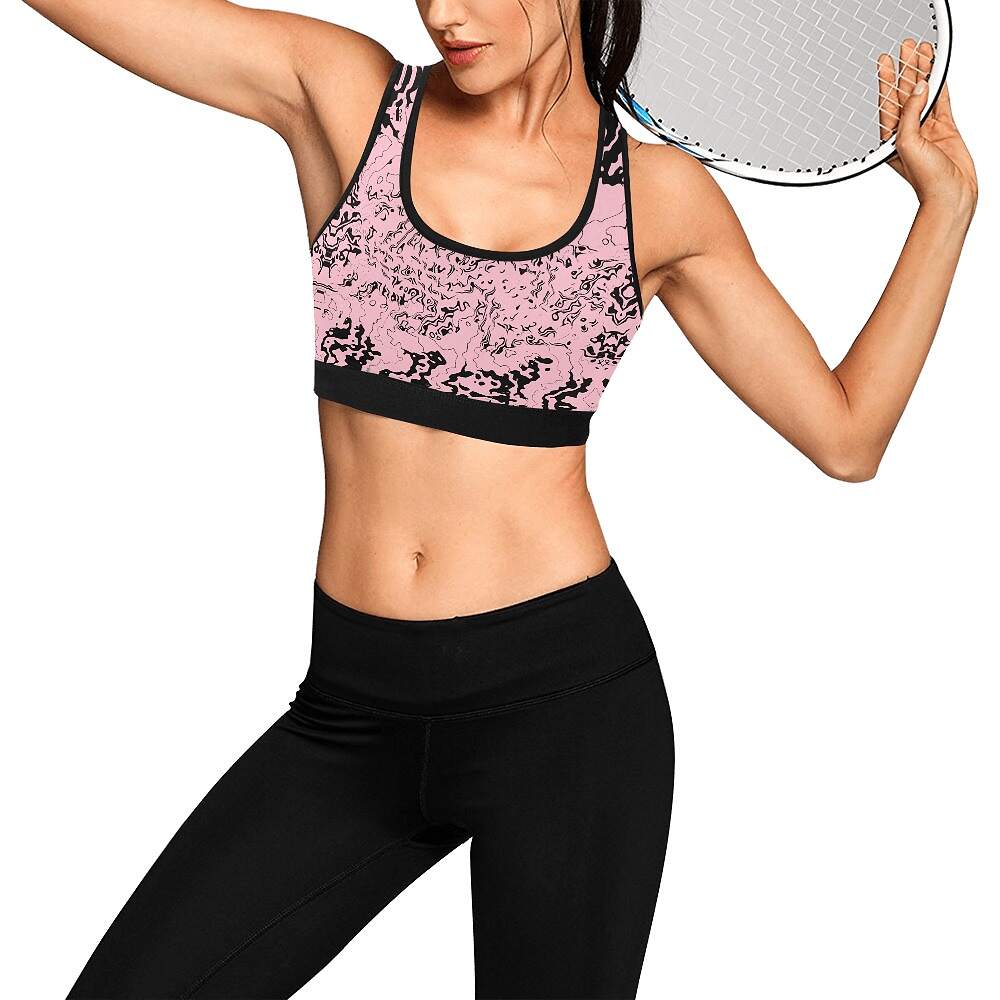 ArtDoggy™ womens sport bra proto | microwave - Image 7