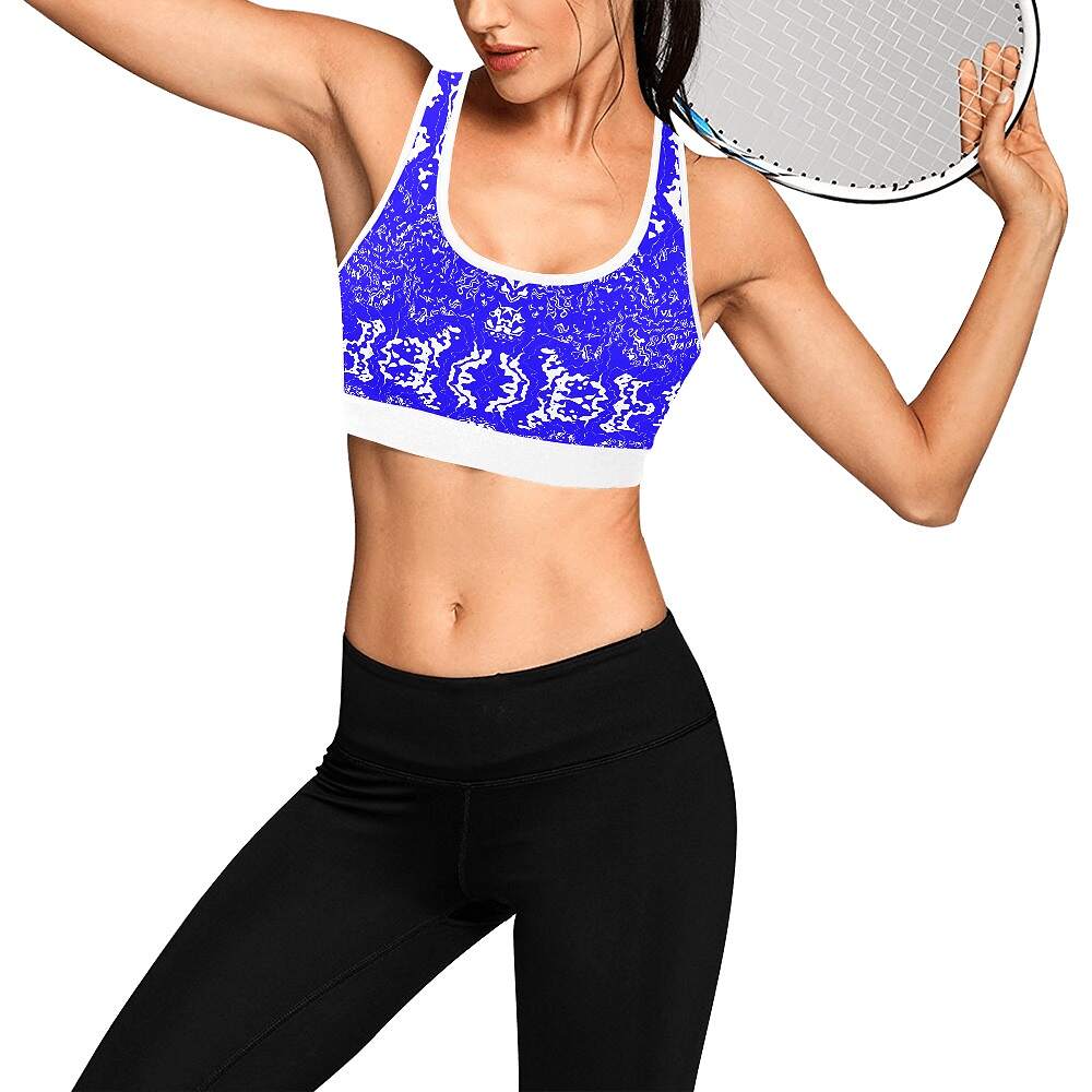 ArtDoggy™ sports bra womens white microwave - Image 39