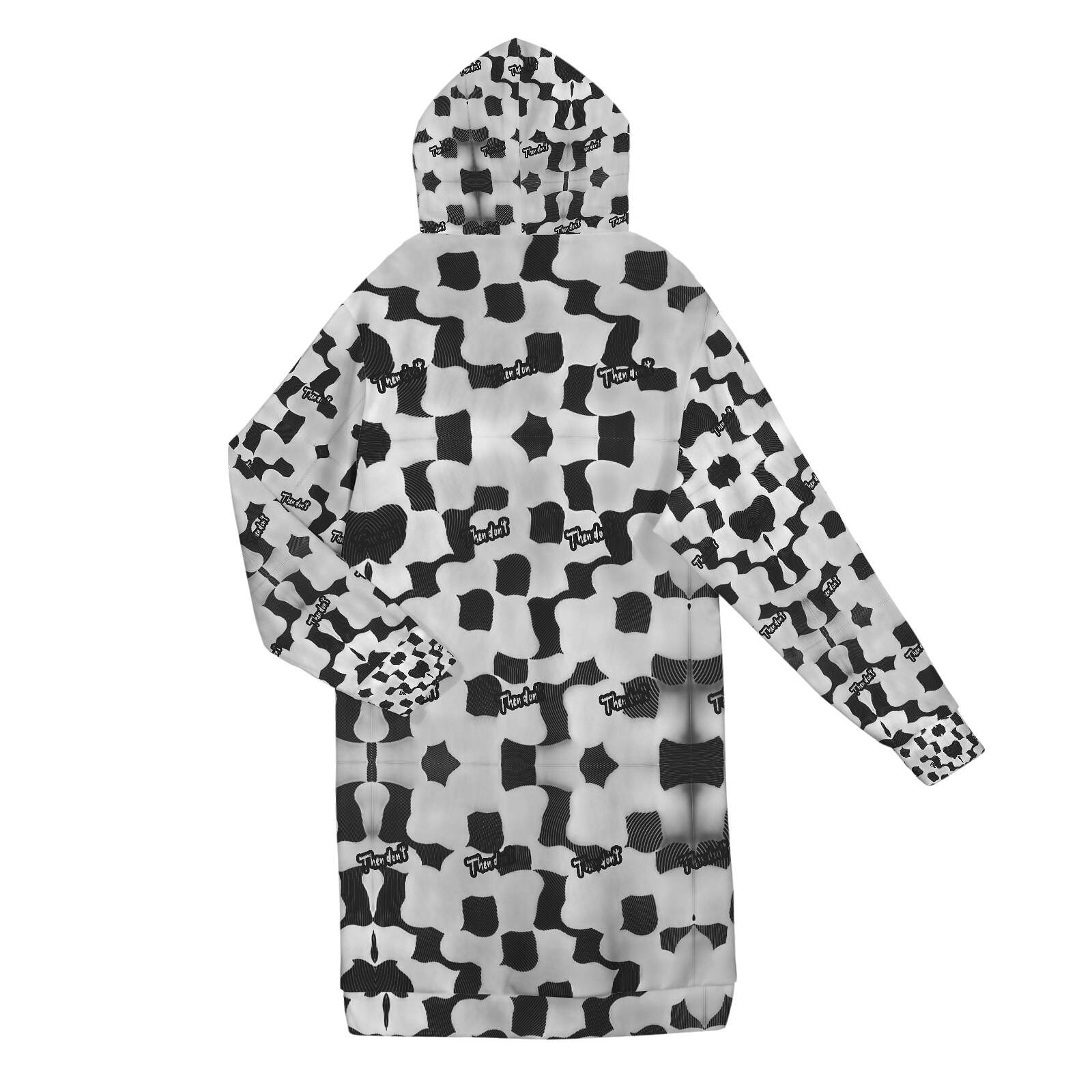then dont womens long hoodie proto - Image 59