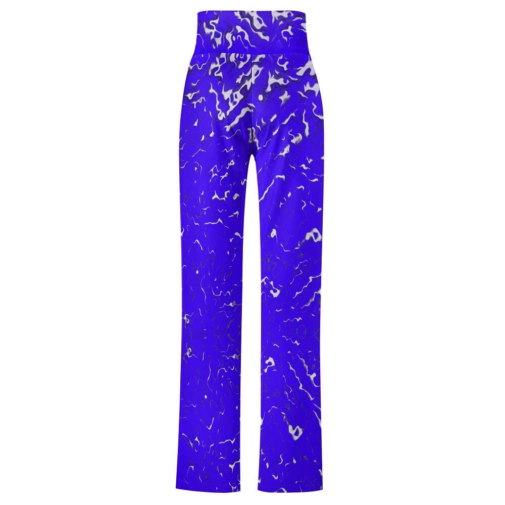 ArtDoggy™ Women's Yoga Pants | Ripple in Blue