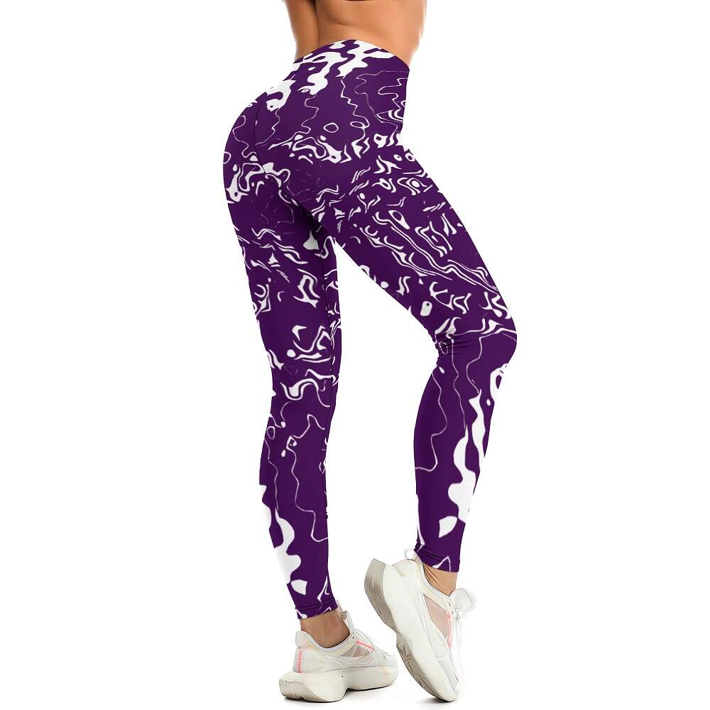 ArtDoggy™ proto microwave white ladies fitness pants - Image 58