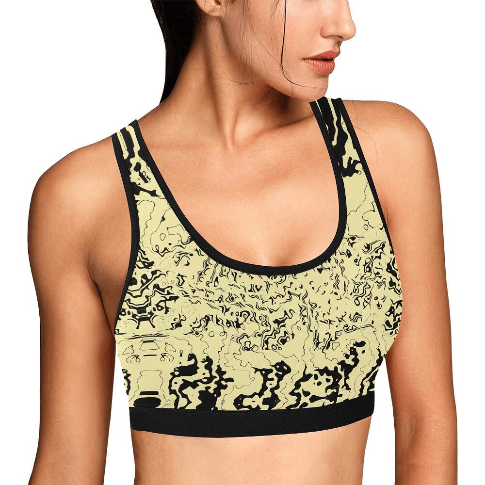 ArtDoggy™ womens sport bra proto | microwave - Image 38