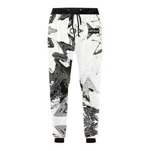 ArtDoggyâ„¢ Men’s Jogger Pants | Snowstorm in white ArtDoggyâ„¢ Men's Jogger Pants | Snowstorm in white