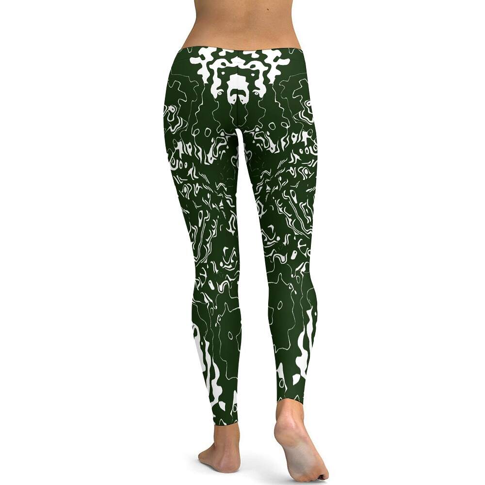 ArtDoggy™ proto microwave white ladies fitness pants - Image 37