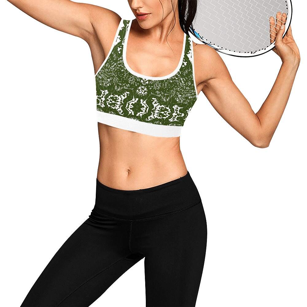 ArtDoggy™ sports bra womens white microwave - Image 27